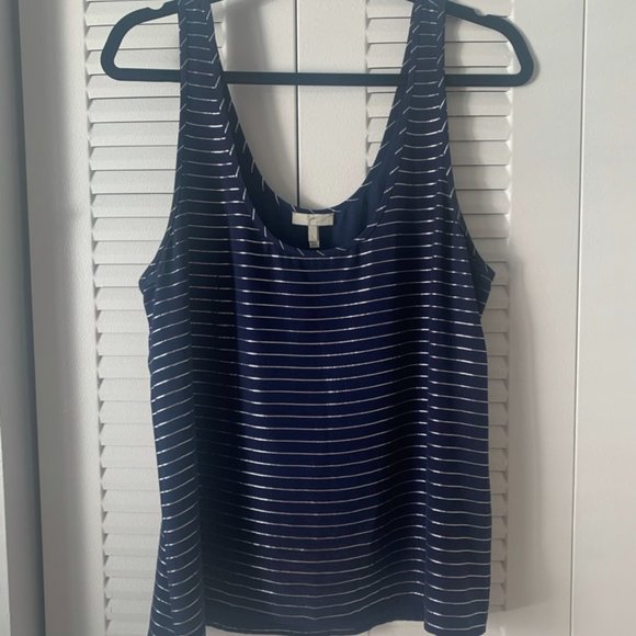 Joie Zanella Striped Silk Tank - Picture 3 of 5